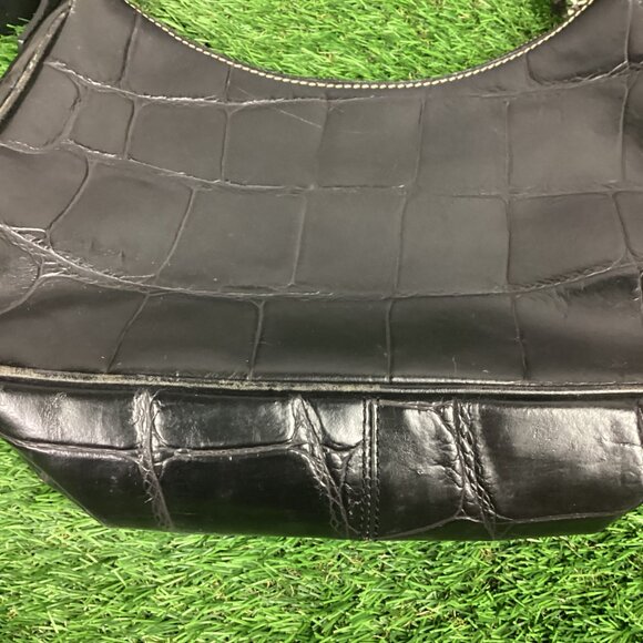 Dooney & Bourke Croc Embossed Shoulder Bag - Picture 12 of 16